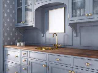 kitchen frame mockup