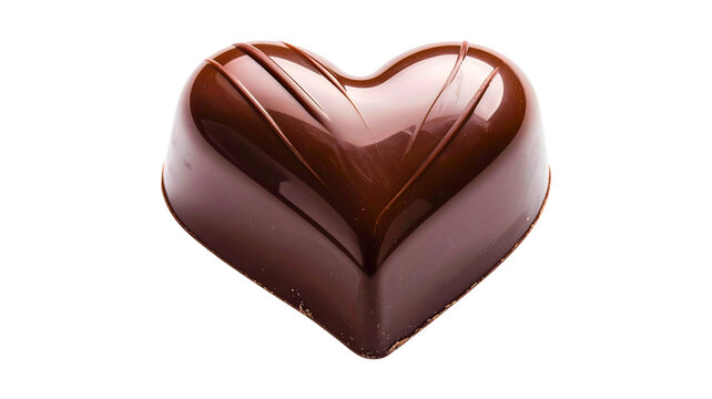 Delicious chocolate heart, perfect for gifting or indulging. Ideal for Valentine's Day or romantic occasions.