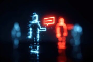 strategic dialogue system where organizations ask questions and answer through talk as intelligence guides advice support and marketing alignment