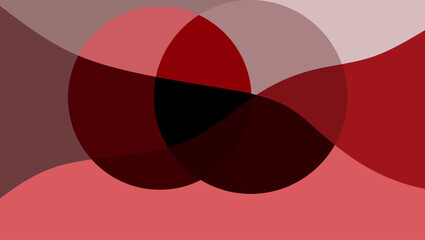 colorful Abstract mosaic background, flat color illustration