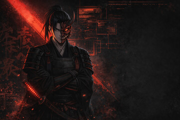 闇の支配者：覚醒した鬼面の侍