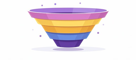 Professional visualization of the sales funnel concept for effective marketing strategies