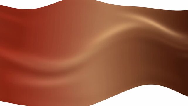 Flowing golden satin waves with soft silk texture and smooth light creating a warm elegant background
