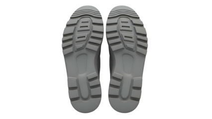 Sole of a pair of shoes.