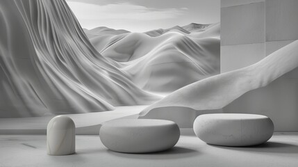 Elegant background design for professional service landing page with neutral color palette