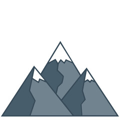Mountain Range Icon