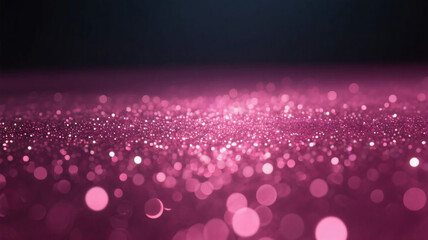 Deep pink sparkling glitter powder. Glitter. Generated images, abstract photographs. background image.
