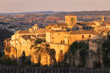 Fototapeta premium In the historic center of Cuenca