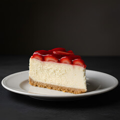 Fresh Strawberry Dessert Collection with Cream, Cakes and Tarts on Elegant Table