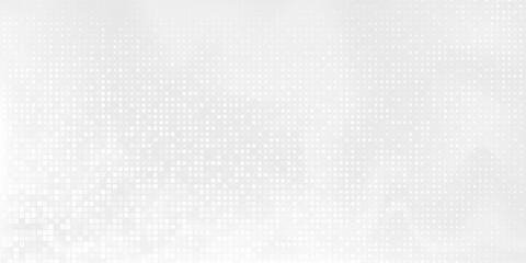 Dot white gray wave light technology texture background. Abstract big data digital concept © syarif