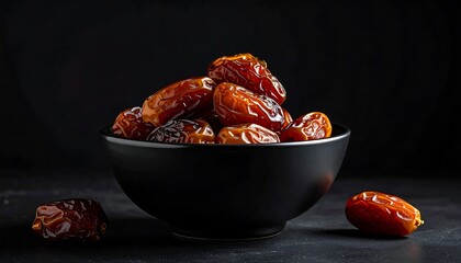 Dates in a Bowl - A Sweet and Healthy Treat.