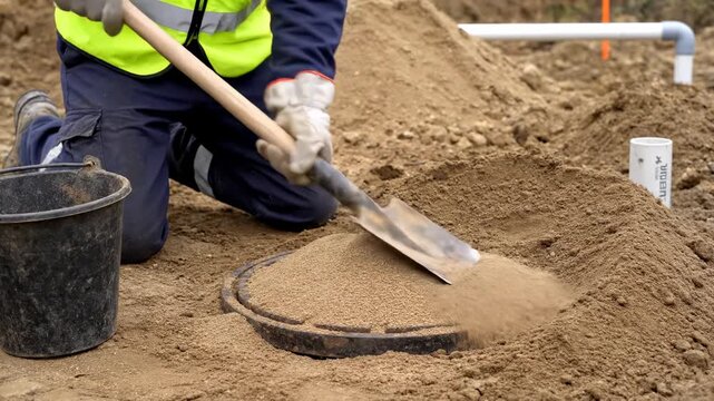 Manhole Sand Bedding: Essential Backfill for Utility & Construction Sites