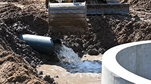 Construction Dewatering: High-Volume Water Pumping for Site Preparation