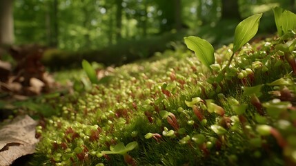 Nature-inspired visual concepts exploring seasons, sustainability, eco lifestyle, and mindfulness through immersive perspectives and diverse artistic styles.