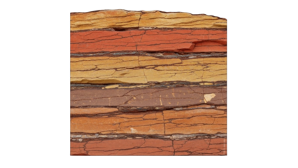 Layered Rock Formation Abstract Background Texture