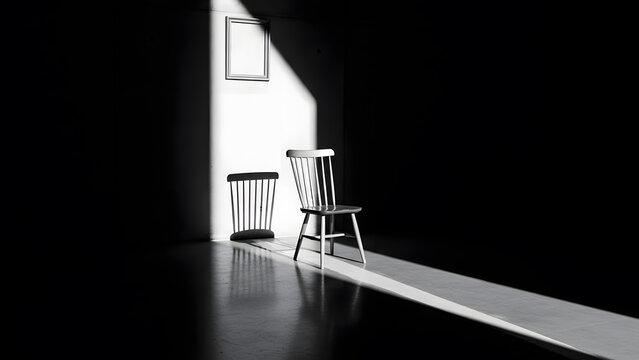 Economic Loss and Absence Concept. Perfect for: recession editorials, social impact stories, economic commentary visuals