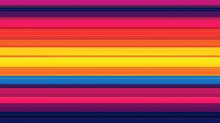 Colorful Stripes: A vibrant abstract composition showcasing a spectrum of bold, horizontal stripes, radiating energy and visual excitement.
