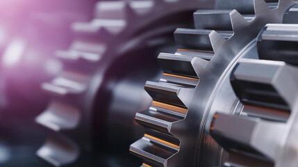 Conceptual mechanical issue visualization with misaligned moving parts, expressing disruption, repair needs, and industrial reliability challenges. cinematic color correction, natural uneven