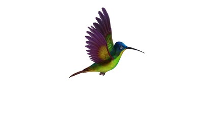 Fototapeta premium flying hummingbird