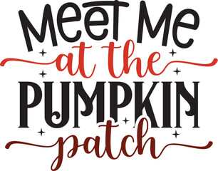 Meet Me at the Pumpkin Patch