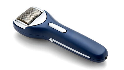 Obraz premium Microneedling Dermaroller: An up-close view of a state-of-the-art microneedling dermaroller, a revolutionary beauty tool used for stimulating collagen production and skin rejuvenation.