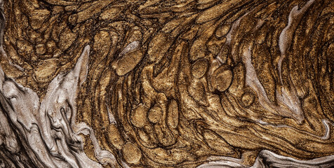 A Backdrop of Vibrant Colors, Texture, and Gold Elements