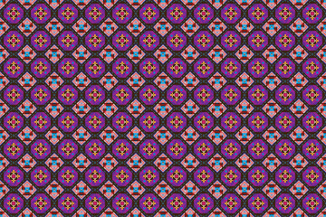 seamless gorgeous bunch with digital textile design with botanical flower green leaves gold ornament geometric border 
