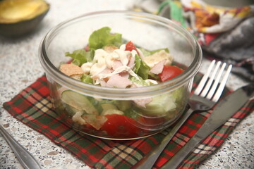 fresh vegetable salad