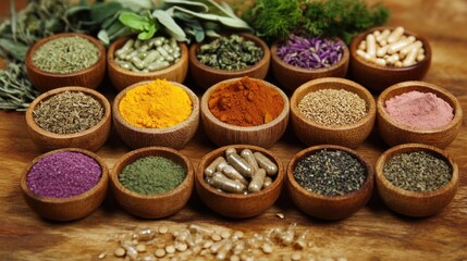 A variety of natural dietary supplements and healthy foods designed for effective weight control and loss. Perfect for those seeking a balanced diet