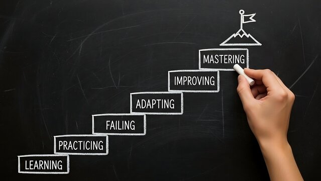 Business Growth and Development Steps.