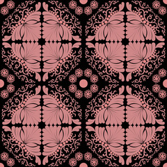 Abstract ethnic geometric pattern design for background or Wallpaper.