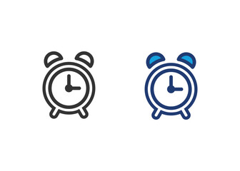 Time Icon Set Multiple Style Collection