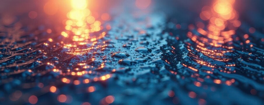 Gleaming metallic surface, brushed texture Highly reflective, cool tones , high-tech, material