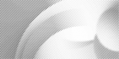 Abstract black and white circular pattern background with geometric texture.