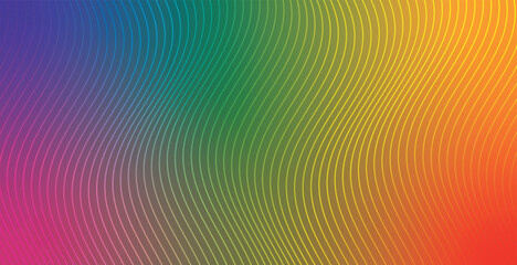 Obraz premium abstract colorful background with lines