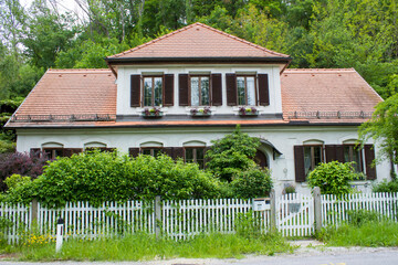 Old house in austrian small town, Austria