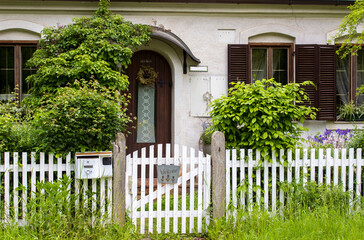 Old house in austrian small town, Austria