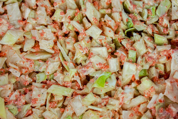 the homemade coleslaw dressing - healthy salad