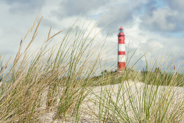 Leuchtturm von Amrum an der Nordseek&uuml;ste
