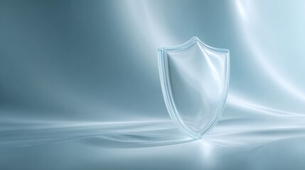 Promoting Safety and Trust on Safer Internet Day With a Digital Shield Symbol in a Modern Design