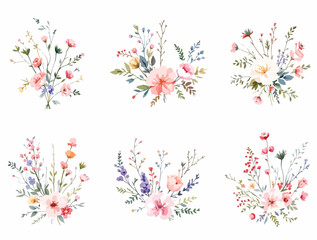 colorful floral background