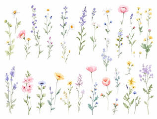 spring flowers background