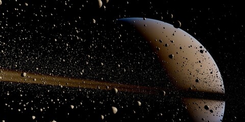 Saturn and Its Ring System  © Bartlomiej