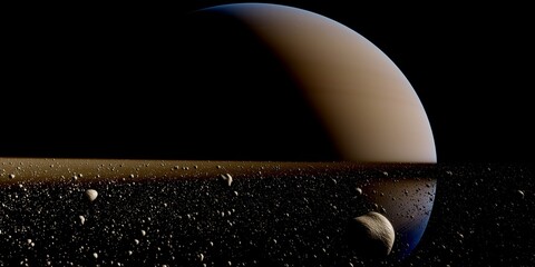 Saturn and Its Ring System  © Bartlomiej