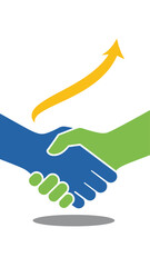 handshake logo
