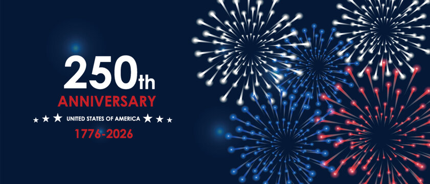 US Independence Day 250th Anniversary United States of America