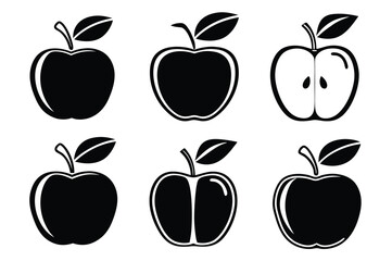 Apple Orchard Vector Silhouette bundle