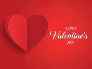 Celebrate love on valentine's day with a beautiful heart