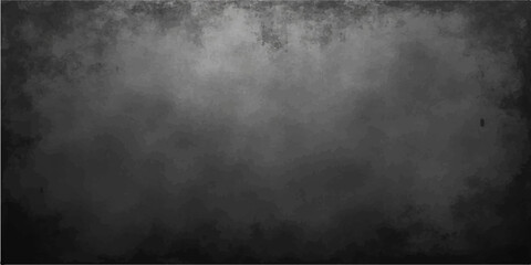 Obraz premium A dark vintage paper texture with aged grunge effects on a dirty grey concrete wall background featuring subtle smoke and blank surface patterns