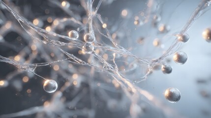 Futuristic collagen protein design showcases beauty science innovation a clean modern aesthetic